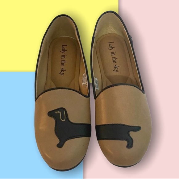 Loly In The Sky Shoes - LOLY IN THE SKY FLATS GERALDINE DACHSHUND FLATS